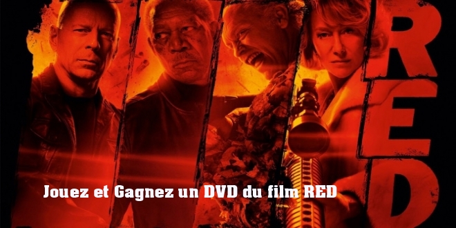 [Terminé] Concours RED: gagnez un dvd du film
