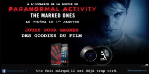 concours paranormal-activity marqued one