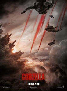 godzilla 2014 - affiche