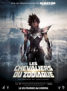 Les chevaliers du zodiaque La Légende du Sanctuaire Affiche France