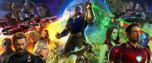 Au cinéma le 25 avril 2018 Thanos et l’Ordre Noir au milieu des Avengers sur un premier concept art